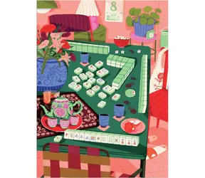 Galison Puzzle Mahjong Social / 1000 Teile / 50,8 x 68,6 cm