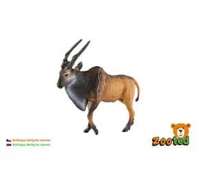ZOOTED Männliche Derby-Antilope Figur / Kunststoff / 14 cm / 3+