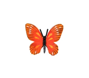 ZOOTED Schmetterlingsfigur Ulmenschmetterling / Kunststoff / 5,5 cm / ab 3 Jahren