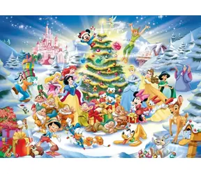 Ravensburger Puzzle Disney Weihnachten / 1000 Teile / ab 14 Jahren