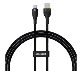Baseus Flash 2 schwarz / Kabel / USB-A (M) - USB-C (M) / 100 W / 1 m