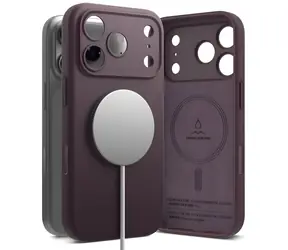 Ringke Silikon MagSafe iPhone 18 Pro Max Dunkelkirsche / Hülle / Silikon / MagSafe