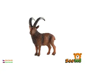ZOOTED Figur Bergziege / Kunststoff / 8 cm / 3+