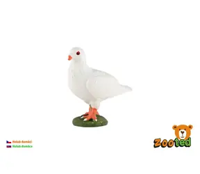 ZOOTED Figur Haustaube / 6 cm / Kunststoff / ab 3 Jahren