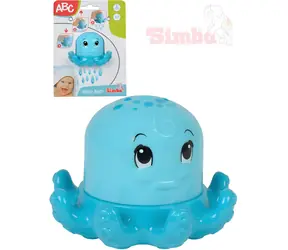 Simba Badewannen-Oktopus / Sprüht Wasser / 10 cm / ab 12 Monaten