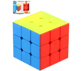 Faltbarer Würfel 3x3x3 / Puzzle / 5,5 x 5,5 x 5,5 cm / Kunststoff
