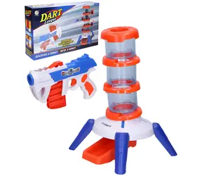 WIKY Schaumstoff-Kugelpistole mit Turm / Kinderpistole / 12 Kugeln / ab 3 Jahren