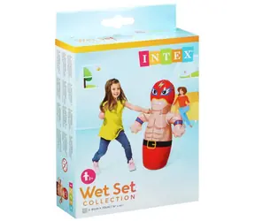 INTEX Aufblasbare Puppen-Bop-Bags 44672 / Boxer, Pirat, Wrestler / ab 3 Jahren