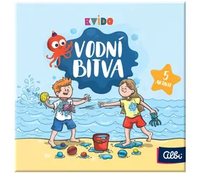 Albi Spielset Kvído Wasserschlacht / 5 Wasserspiele mit Bomben / 1-4 Spieler / 20 Min.+ / ab 3 Jahren