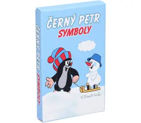 WIKY Kartenspiel Schwarzer Peter Maulwurf - Symbole / 32 Karten / ab 3 Jahren