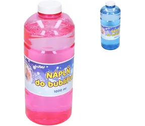 Wiky Seifenblasen-Nachfüllpackung 1 l / Seifenblasen-Blase / 2 Farben / ab 3 Jahren