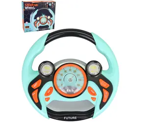 MaDe Lenkrad / Batteriebetrieben mit Sound und Licht / 22 cm / ab 3 Jahren