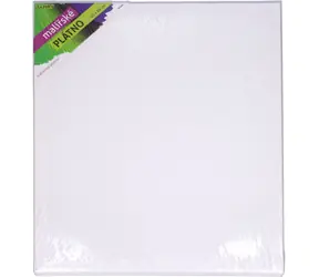 Wiky Gemälde-Leinwand 40x50 cm weiß / Leinwand / 280 g/m / auf Keilrahmen gespannt
