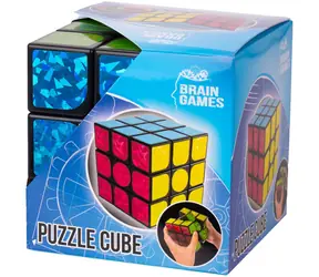 Zauberwürfel mit Metallic-Glitzer, 10 cm / Puzzle / 3x3x3