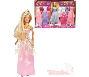 Simba Steffi Deluxe Puppe / 29 cm / 23 Zubehörteile / ab 3 Jahren