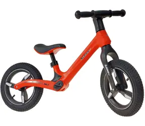 ADAR Laufrad Rot / 12"-Räder / Verstellbarer Sattel / Maximale Belastung 30 kg / ab 2 Jahren