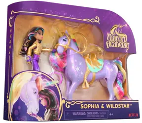 Spin Master Unicorn Academy Sophia & Wildstar Spielset / Puppe und Einhorn mit Zubehör / ab 4 Jahren