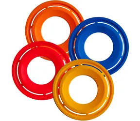 ACRA Flying Circle Wurfball 28 cm / Kunststoff / 3 Farboptionen