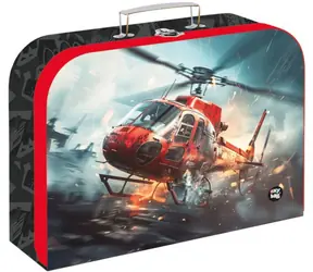 OXYBAG Feuerwehrkoffer / Kinderkoffer / Laminat / 34 × 23 × 10 cm