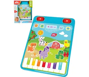 Simba ABC Baby-Tablet / Lernspielzeug / Licht und Ton / 20 Melodien / ab 12 Monaten