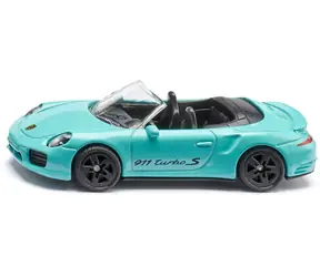 Siku Auto Porsche 911 Turbo S Cabriolet / Metallmodell / ab 3 Jahren
