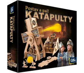 Albi Bausatz: Bauen und schießen! Katapulte / Holz / ab 8 Jahren