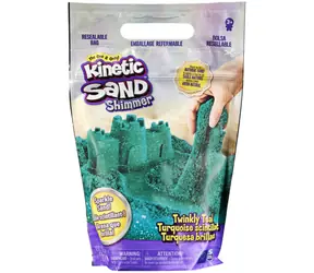 Spin Master Kinetischer Sand Glitzer blaugrün / 900 g / ab 3 Jahren