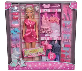Simba Steffi Love Mega FASHION / 45 Teile / 29 cm / ab 3 Jahren