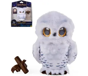 Spin Master Interaktive Eule Hedwig Harry Potter / batteriebetrieben / mit Sound und Bewegung / 10 cm / ab 6 Jahren