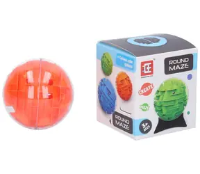 WIKY Puzzleball-Labyrinth 3D-Ball / 8 cm / Kunststoff / 3 Farbvarianten / ab 3 Jahren