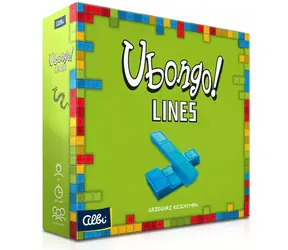 Albi Ubongo-Linien-Spiel / Spieldauer: 25 Minuten / Spieleranzahl: 1-4 / ab 8 Jahren