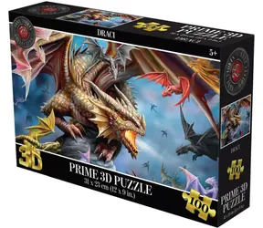 3D-Drachenpuzzle / 100 Teile / 31 x 23 cm / ab 5 Jahren