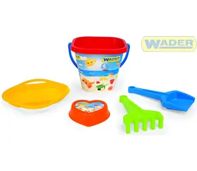 Wader Happy Summer Sandset / Sandset / 5-teilig / Kunststoff / ab 12 Monaten