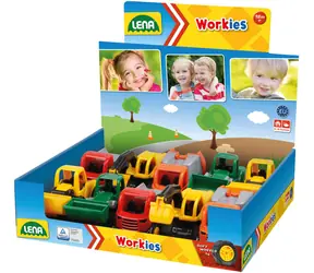 Lena Workies Freilaufwagen / Kunststoff / Verschiedene Typen / 12-14 cm / 18 m+
