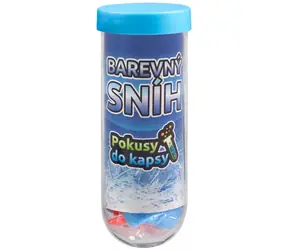 Albi SCIENCE Experimentierkasten „Farbschnee“ / Kinder-Experimentierkasten / 3 Schneefarben / ab 8 Jahren