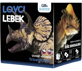 Albi Science Triceratops-Schädeljäger / Ausgrabungsset / 10-30 Min. / ab 6 Jahren
