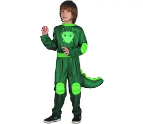 MADE Karnevalskostüm Krokodil L, 130-140 cm / Jüngere Schulkinder / Jungen und Mädchen