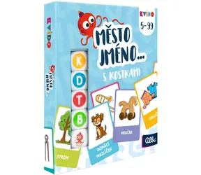 Albi Kvído City, Namensspiel mit Würfeln / Brettspiel / Spieleranzahl: 2-6 / ab 5 Jahren