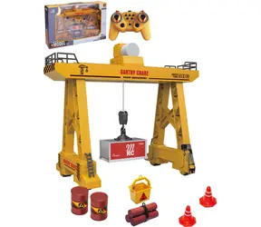 WIKY RC-Portalkran / 2,4 GHz / Licht und Sound / USB-Ladefunktion / ab 6 Jahren