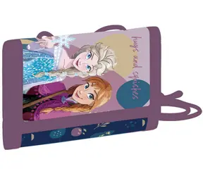 OXYBAG Kinder-Textilgeldbörse Frozen / Geldbörse / Faltbar / Klettverschluss / Polyester