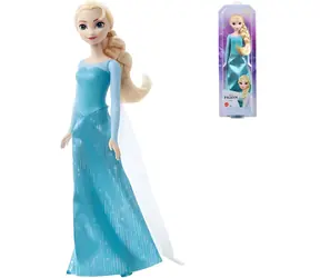 Mattel Elsa Frozen Puppe, blaues Kleid / Die Eiskönigin / ab 3 Jahren / Kunststoff, Textil