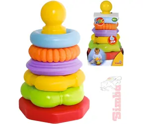Simba Schnurpyramide / 20 cm / 5 Ringe / ab 6 Monaten