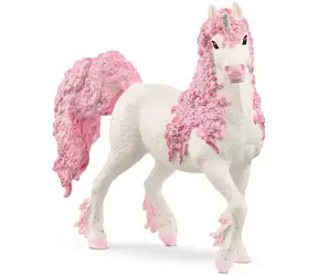 Schleich Figur Bayala Einhorn Stute Blumenmuster / 5-12 Jahre / Kunststoff