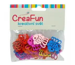 SPARKYS Fische, 25 Stück / 2,8 × 3,3 cm / ab 3 Jahren