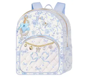 Sparkys Deluxe Kinderrucksack „Blumenwiese Blau“ / 41,5 × 30 × 12 cm