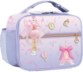 Sparkys Thermotasche mit Schlüsselanhänger „Magic Paris“ / Thermotasche für Lebensmittel / 26,5 × 19 × 8,5 cm