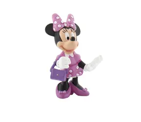 BULLYLAND Minnie-Figur mit Handtasche / Disney / Kunststoff