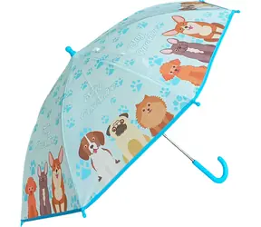 Sparkys Regenschirm mit Hundemotiven / Kinderregenschirm / Unisex