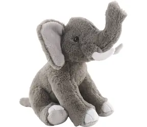 SPARKYS Plüsch-Elefant aus Afrika, sitzend, 21 cm / Stofftier / Plüsch / 12 x 12 x 21 cm