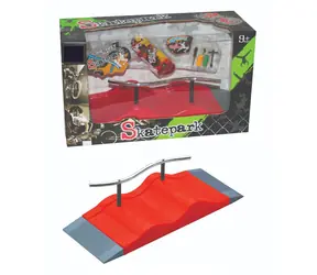 SPARKYS Fingerboard-Skatepark mit Rampe und Geländer / Set / ab 6 Jahren
